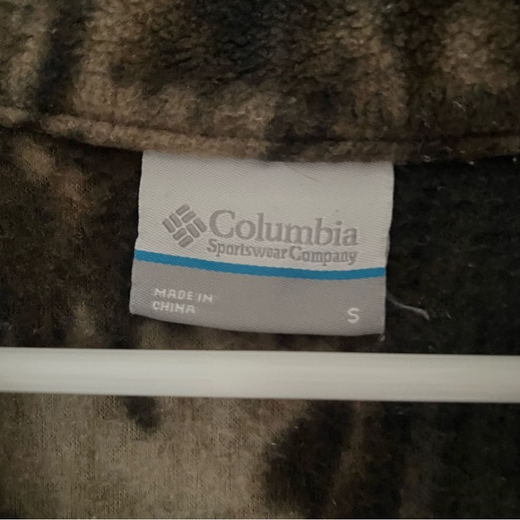 Columbia Camouflage Fleece Jacket - Picture 3 of 5